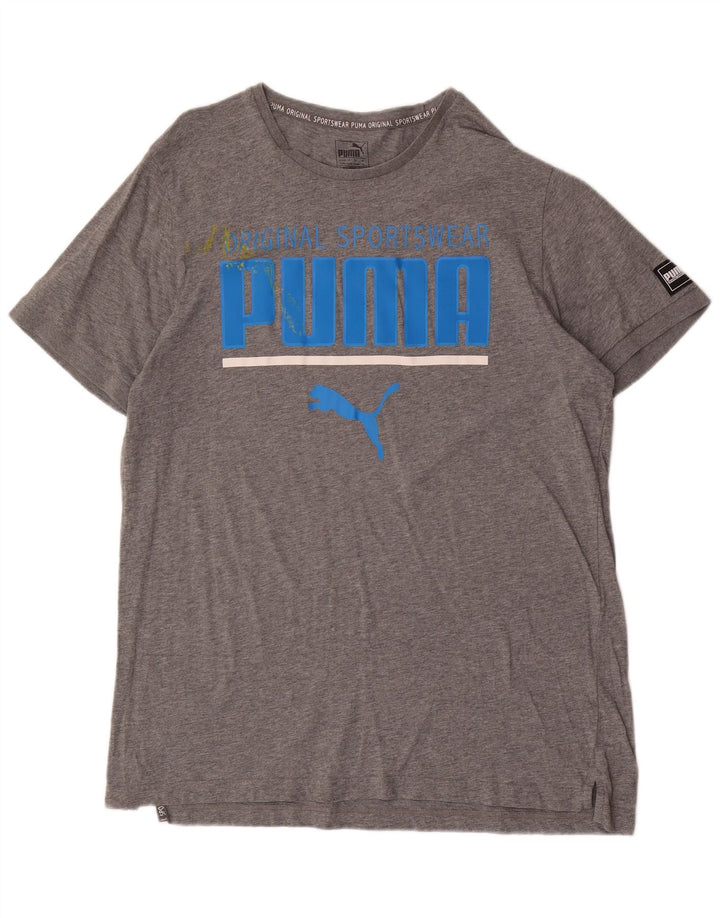 Ανδρικό γραφικό T-Shirt PUMA Top XL Γκρι
