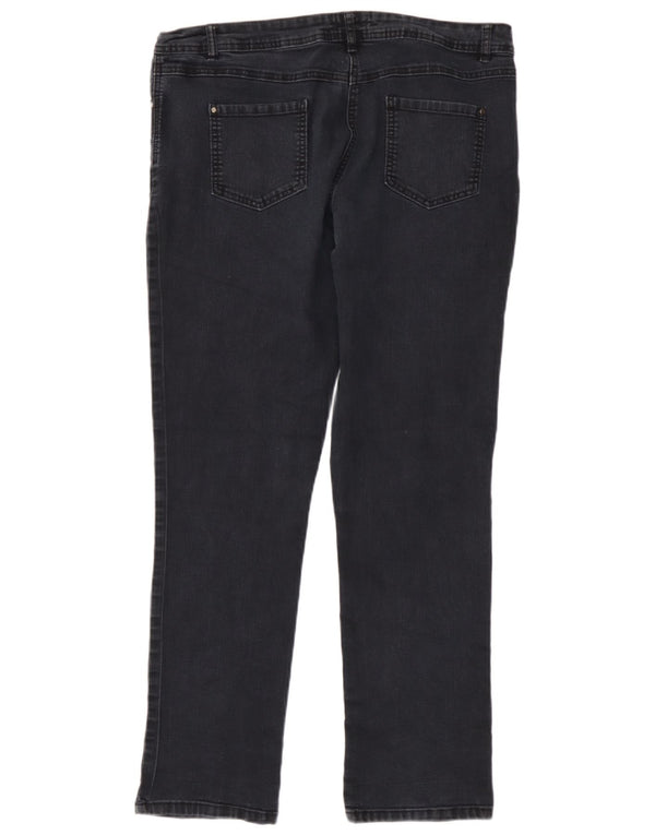 M&Co Γυναικεία Slim Jeans UK 16 Large W36 L31 Navy Blue Cotton