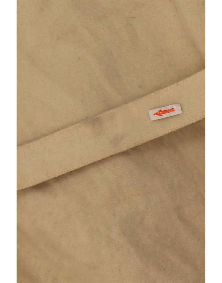 Vintage Γυναικείο αναστρέψιμο πανωφόρι IT 42 Medium Beige Βαμβακερό