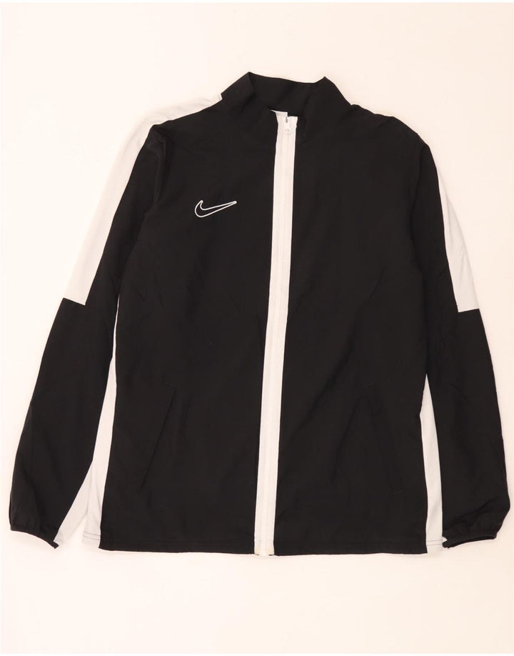Ανδρική φόρμα Nike Dri Fit Μπουφάν με μεγάλο μαύρο χρώμα πολυεστέρα