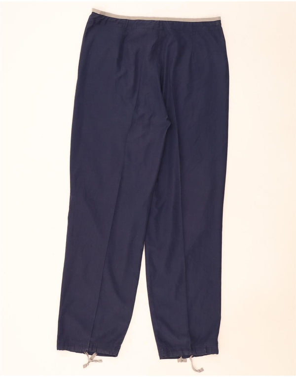 Γυναικείο ίσιο παντελόνι Chino Nike UK 16/18 XL W36 L31 Navy Blue Polyester