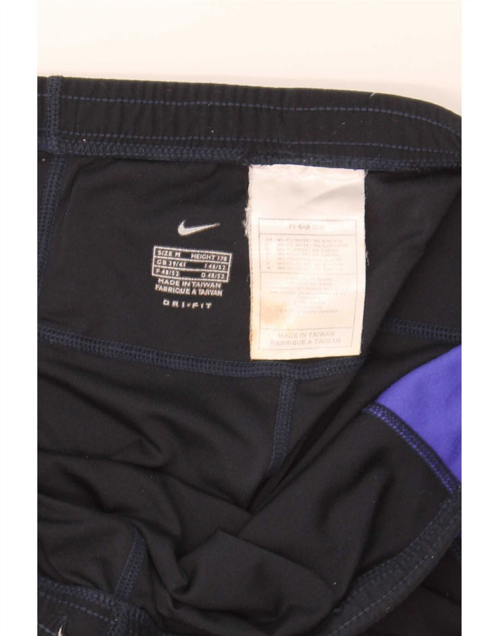Ανδρικά κολάν Nike Dri Fit UK 38/40 μεσαίου μαύρου χρώματος πολυεστέρας