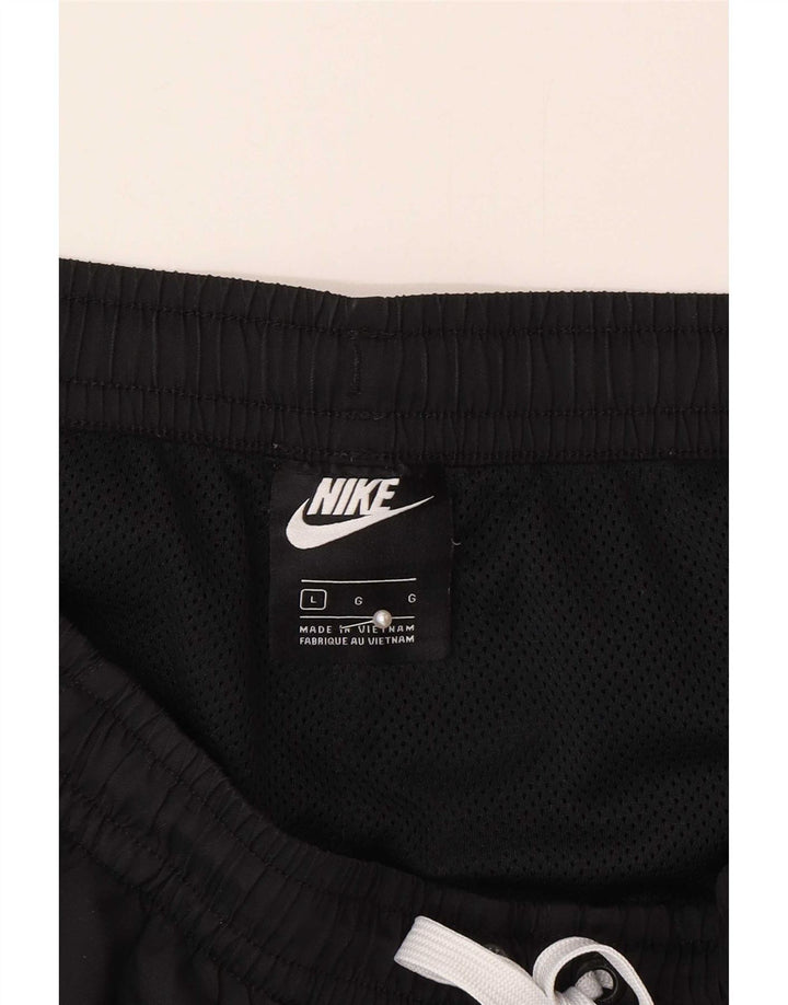 Ανδρικό σορτς κολύμβησης Nike μεγάλο μαύρο πολυεστέρα