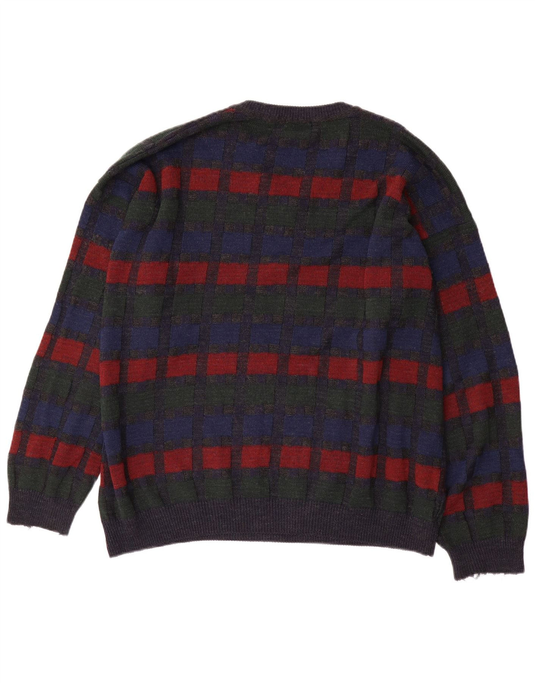 Jockey Ανδρικό πουλόβερ με V λαιμόκοψη 2XL Grey Check