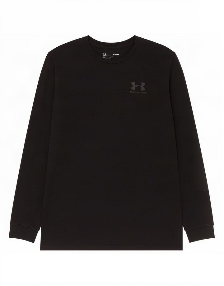 Under Armour Ανδρικό μακρυμάνικο μεσαίο μαύρο