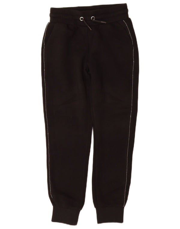 Guess Girls αθλητική φόρμα παντελόνι Joggers 13-14 ετών μαύρη βισκόζη