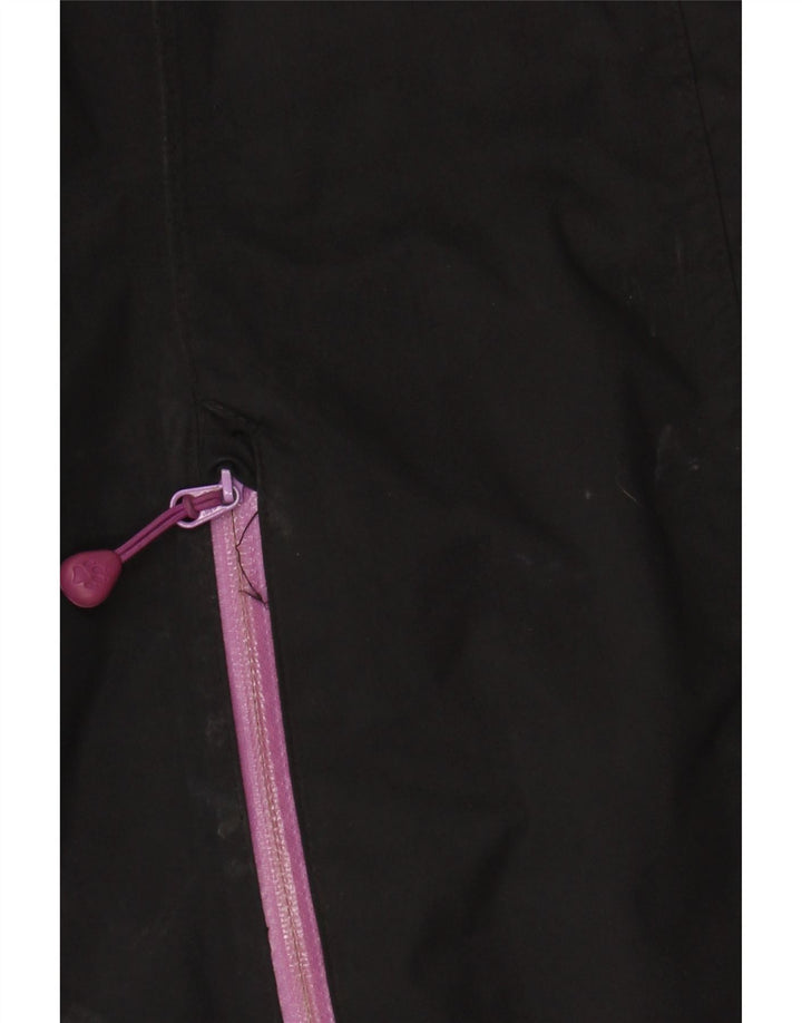 Γυναικείο μπουφάν βροχής JACK WOLFSKIN UK 10 Small Black Polyamide