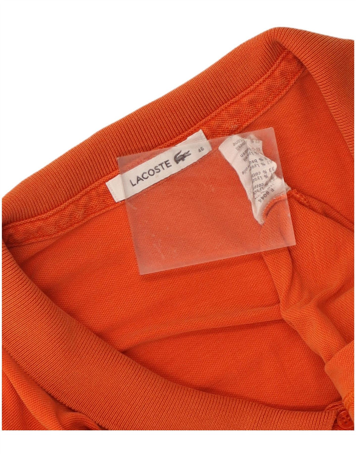 Γυναικείο πουκάμισο Polo Lacoste 46 XL πορτοκαλί Lyocell