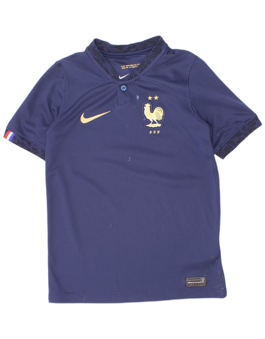 Nike Boys T-shirt T-shirt 8-9 ετών Small Navy Blue