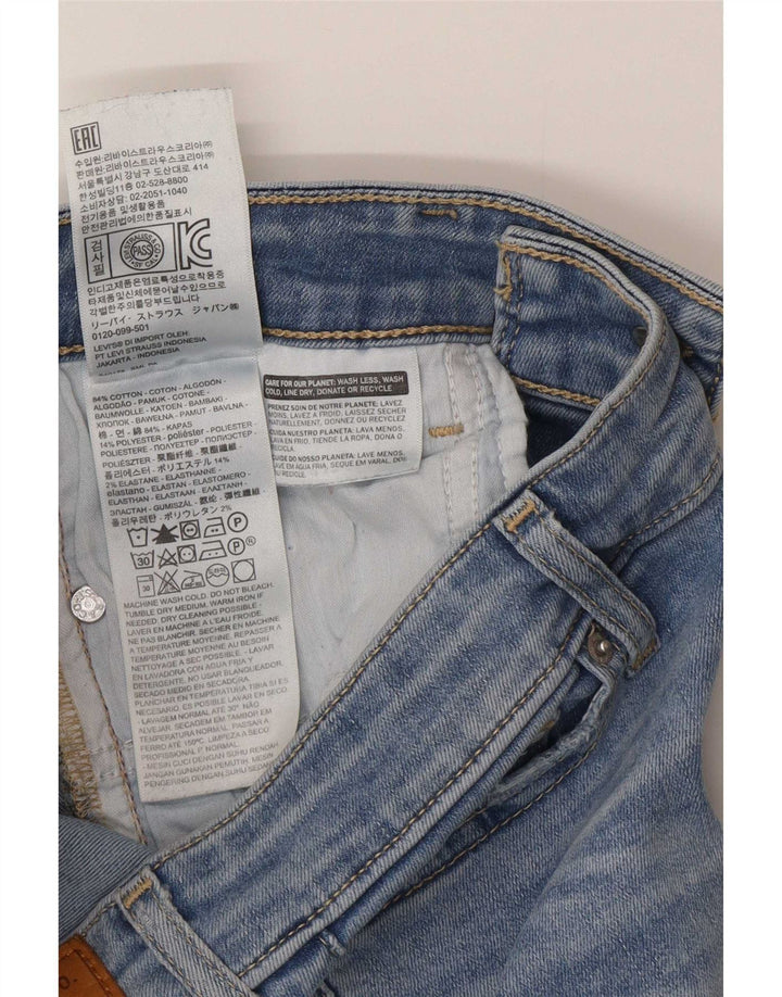 Levi's Womens 715 Bootcut Jeans W26 L32 Μπλε βαμβακερό