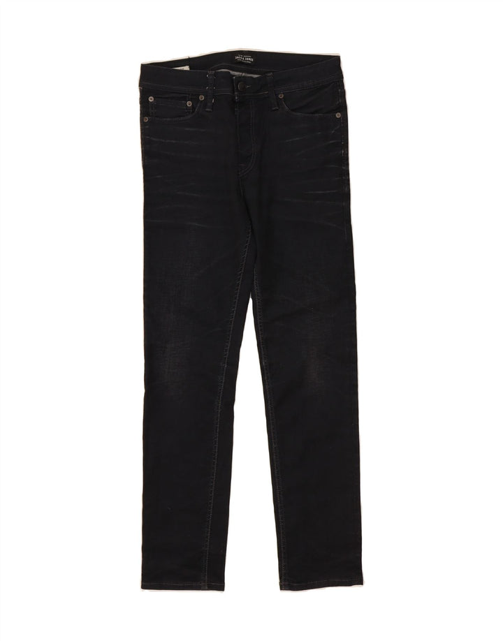 JACK & JONES Mens Tim Slim Jeans W31 L32 Black Cotton Vintage Jack & Jones and Second-Hand Jack & Jones from Messina Hembry 