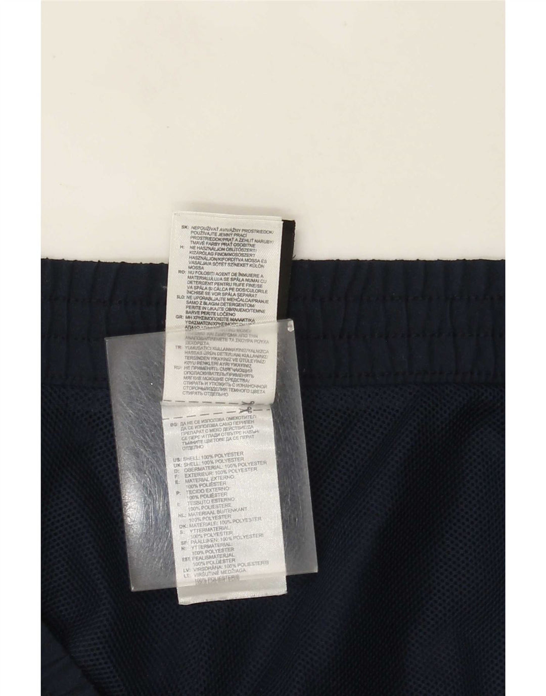 Ανδρικό αθλητικό σορτς Adidas Climalite 2XL Navy Blue Polyester