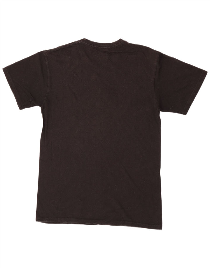 Hard Rock Cafe Ανδρικό T-Shirt γραφικό Παρίσι Τοπ Μεσαίο μαύρο βαμβακερό
