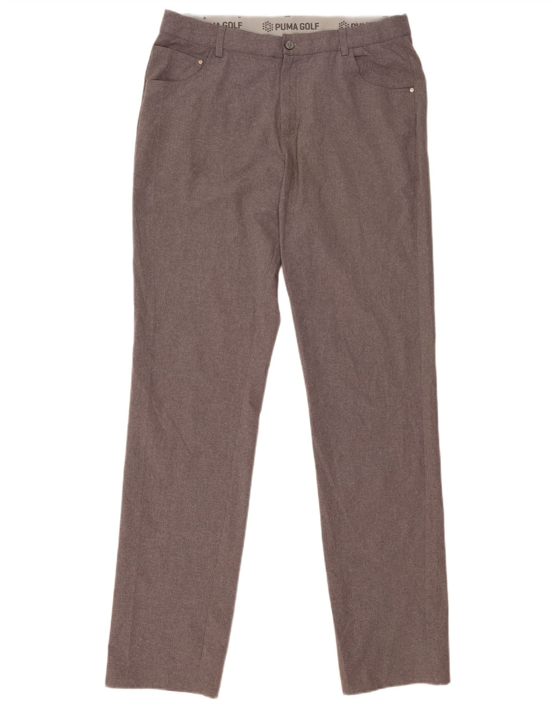 Puma Ανδρικό Slim Casual Παντελόνι W34 L36 Γκρι Πολυεστέρας