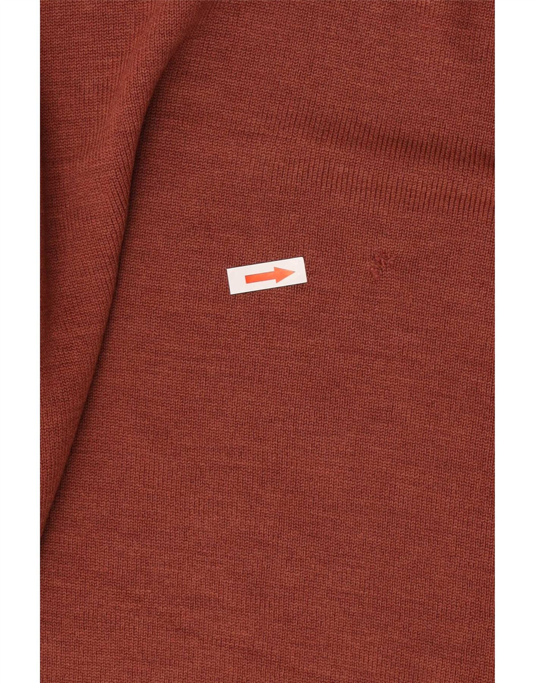 Ανδρικό πουλόβερ Lacoste Crew Neck Jumper Μέγεθος 5 Μεγάλο καφέ μαλλί