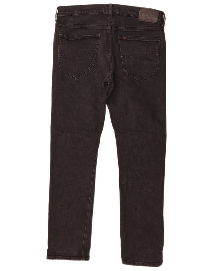 Γυναικείο τζιν LEE Daren Zip Fly Straight W31 L30 μαύρο βαμβακερό