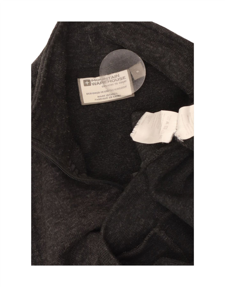 MOUNTAIN WAREHOUSE Ανδρικό φούτερ με φερμουάρ πουκάμισο με μεσαίο γκρι φλύκταινα