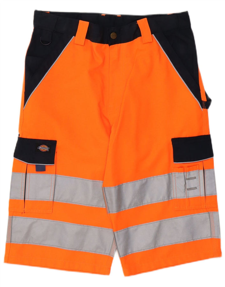 Ανδρικά ρούχα εργασίας Dickies Hi-Vis Cargo σορτς W34 μεγάλο πορτοκαλί χρώμα