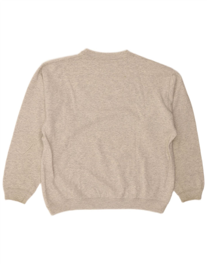 Champion Ανδρικό γραφικό φούτερ Jumper XL Γκρι βαμβακερό