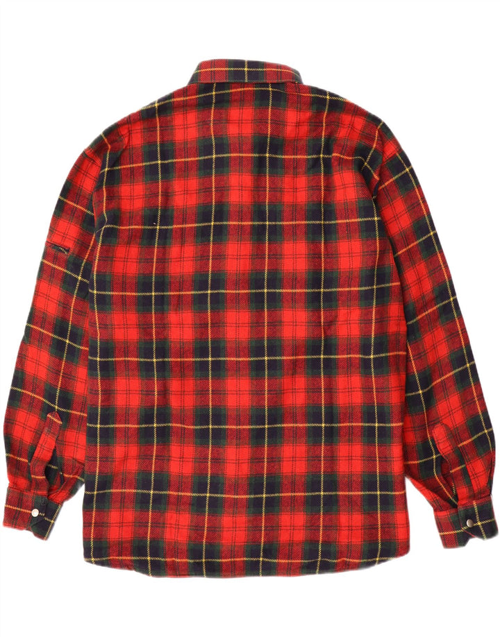 Vintage Ανδρικό Φανελένιο Πουκάμισο 2XL Red Check
