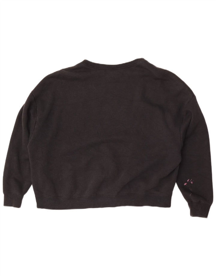 Γυναικείο φούτερ Nike Air Graphic Oversized Jumper UK 16 Large Μαύρο