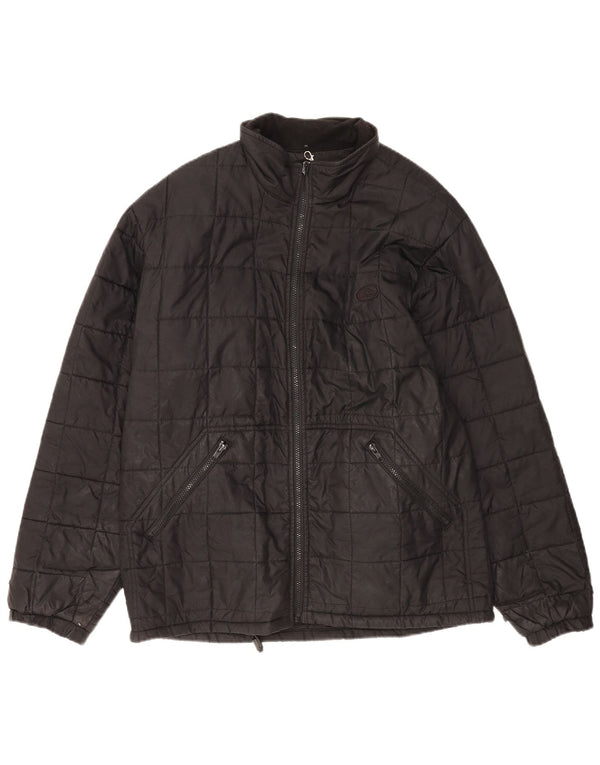 Quiksilver Ανδρικό καπιτονέ μπουφάν UK 40 μεγάλο μαύρο