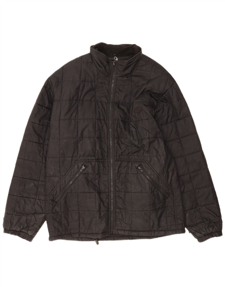 Quiksilver Ανδρικό καπιτονέ μπουφάν UK 40 μεγάλο μαύρο