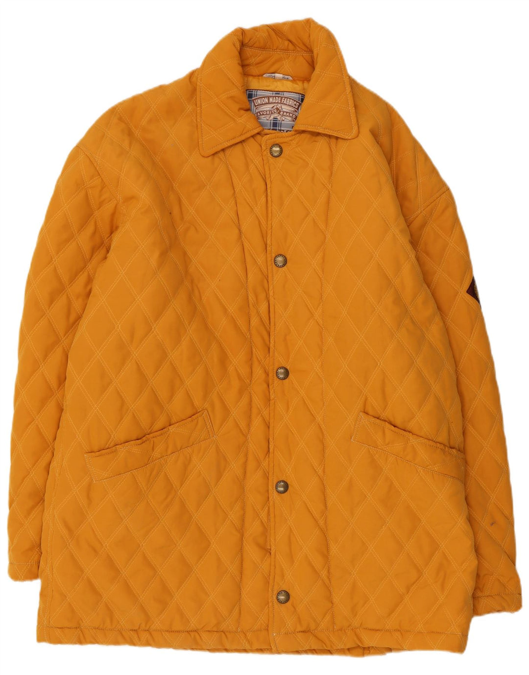 Ανδρικό καπιτονέ μπουφάν Raybest UK 40 Large Yellow