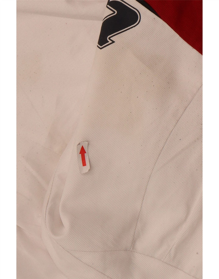 Ανδρική φόρμα Lotto Graphic Full 2XL White Colourblock Polyester