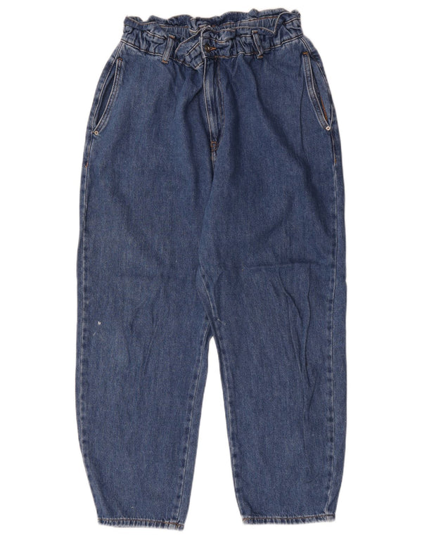 Zara Γυναικείο Tapered Jeans EU 42 Large W32 L26 Blue Cotton