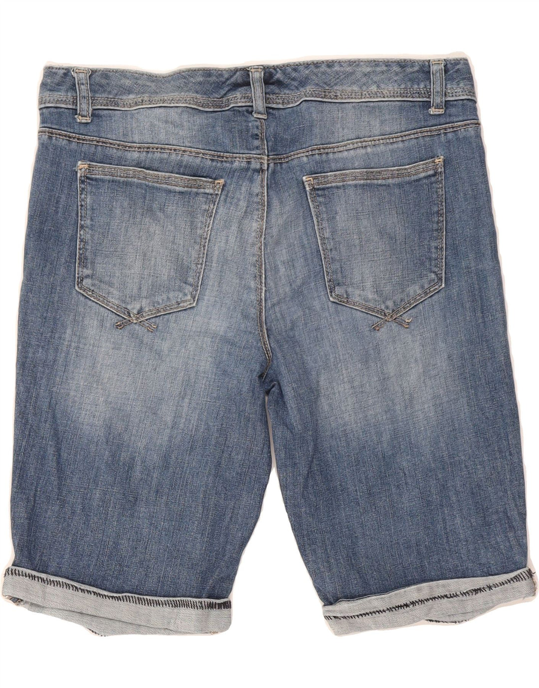 TOMMY HILFIGER Womens Denim Shorts US 8 Medium W34 Blue Vintage Tommy Hilfiger and Second-Hand Tommy Hilfiger from Messina Hembry 