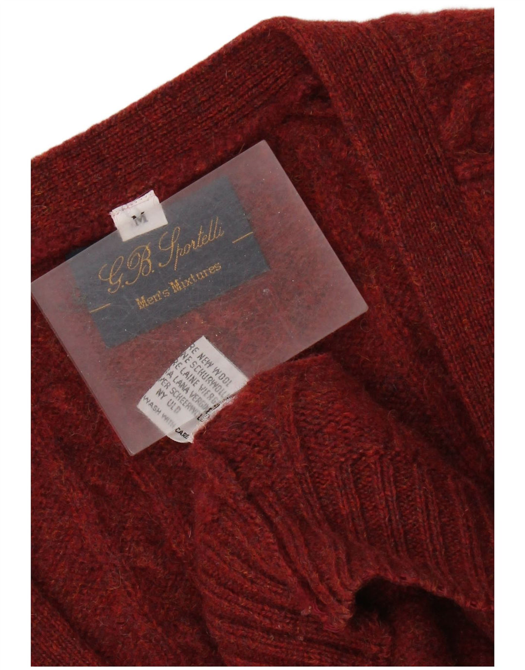 Ανδρικό πουλόβερ ζακέτα Μεσαίο