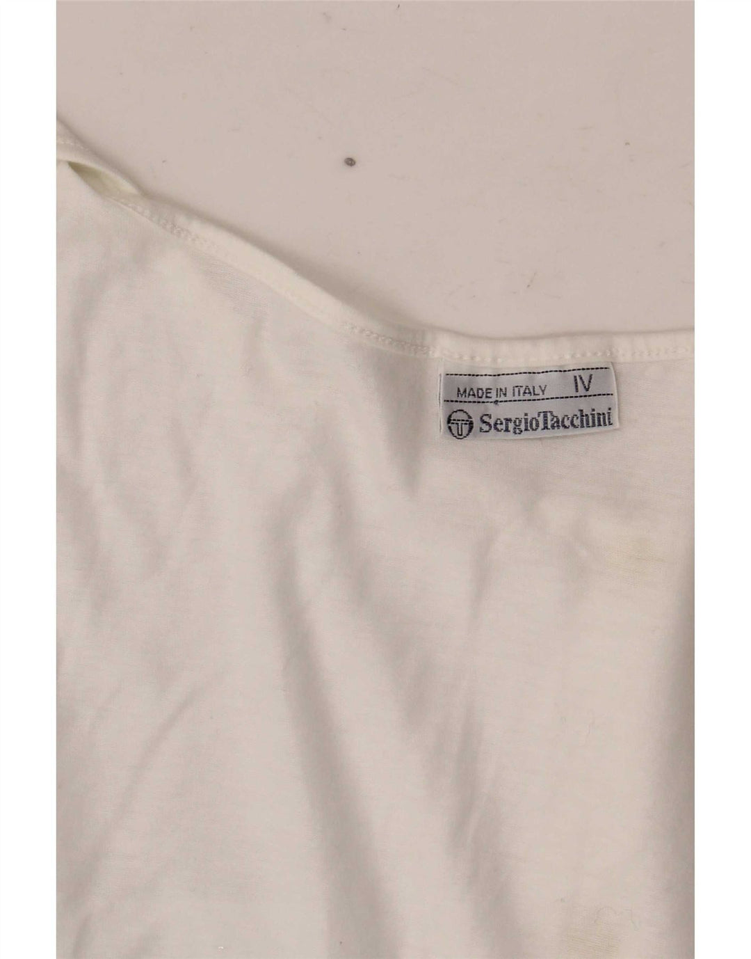 Sergio Tacchini Γυναικεία Αμάνικη Μπλούζα Τοπ UK 14 Large White