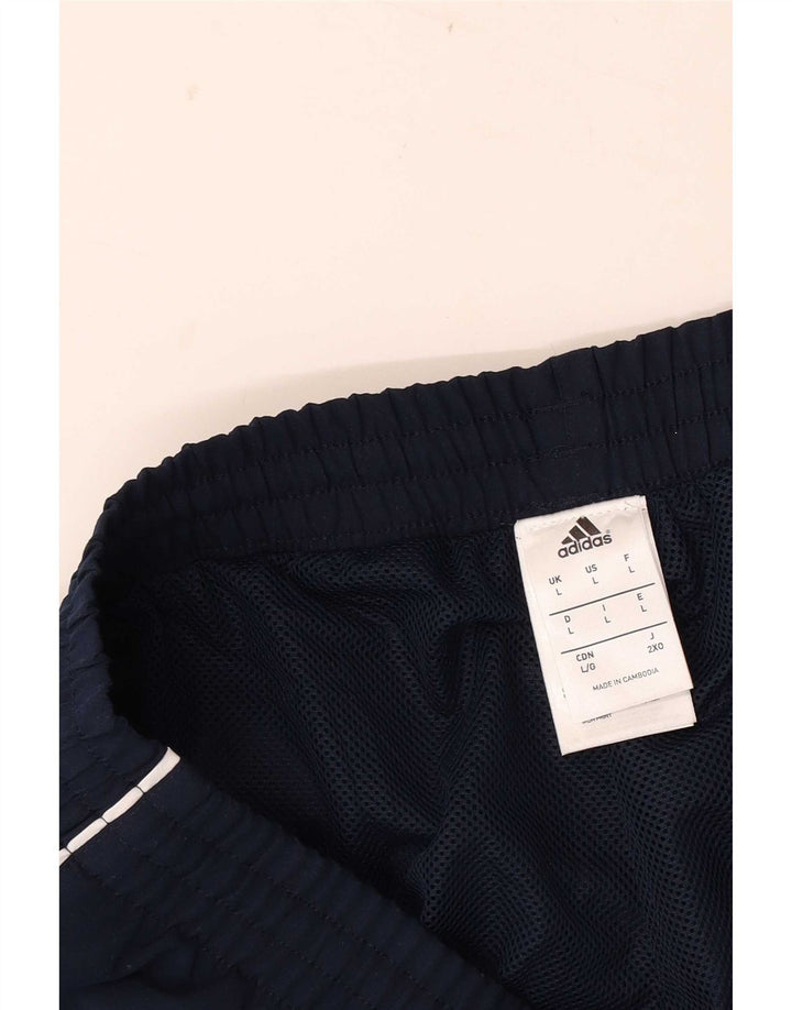 Ανδρική φόρμα φόρμας Adidas Graphic Joggers Large Navy Blue Polyester