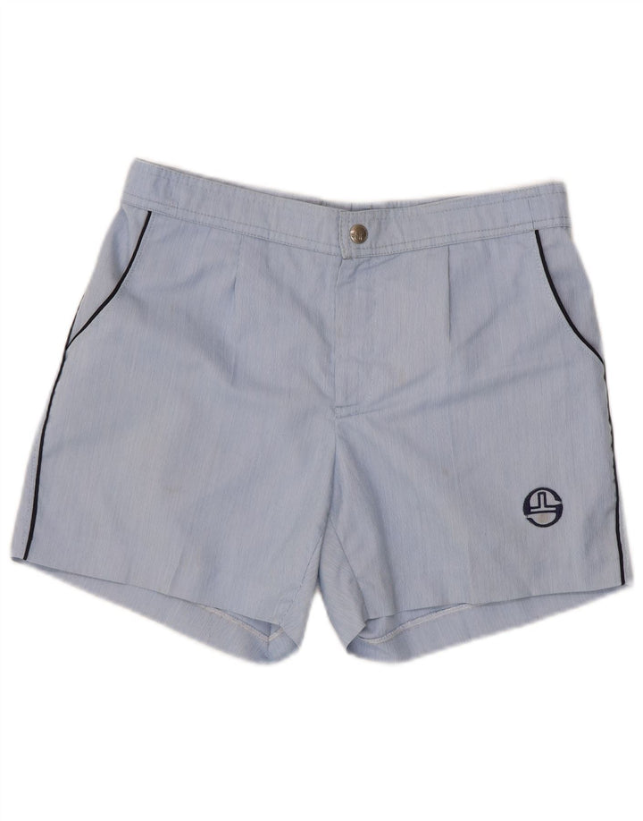 Sergio Tacchini Γυναικείο σορτς Chino W28 με μεσαίο μπλε pinstripe