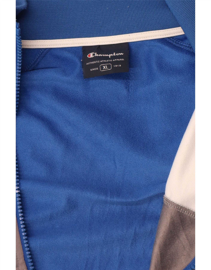 Ανδρική φόρμα Champion Top Jacket XL Blue Colourblock