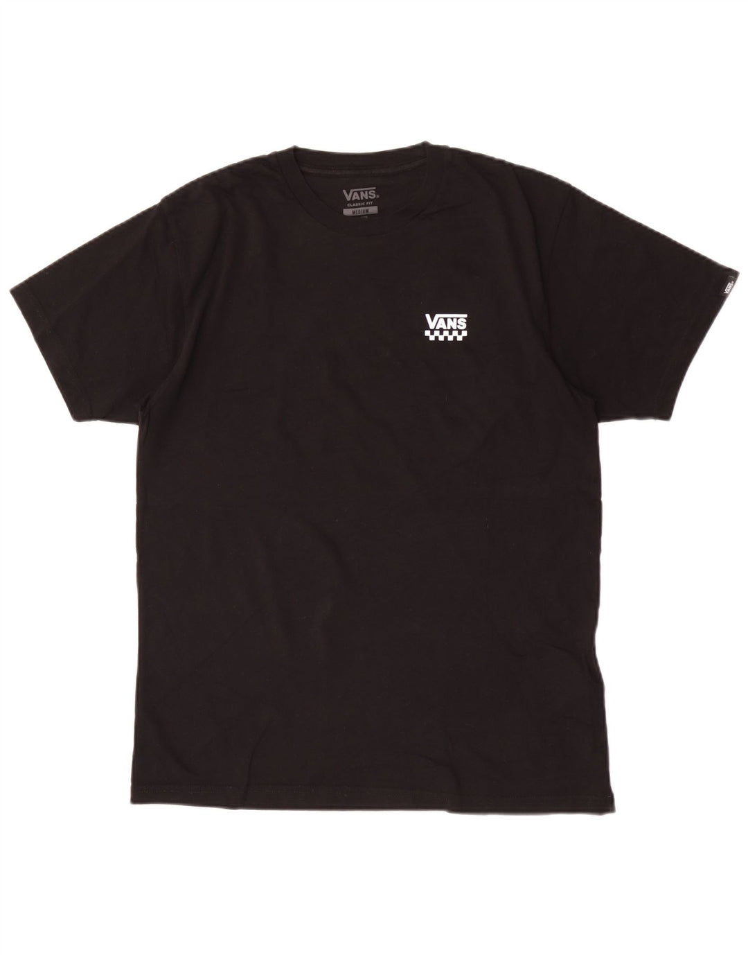 Ανδρικό μπλουζάκι Vans Classic Fit Top Μεσαίο μαύρο βαμβακερό