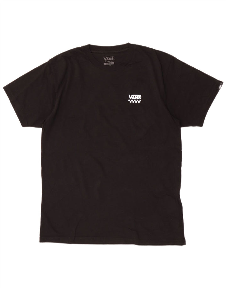 Ανδρικό μπλουζάκι Vans Classic Fit Top Μεσαίο μαύρο βαμβακερό