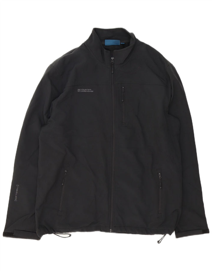 Ανδρικό μπουφάν MOUNTAIN WAREHOUSE Windbreaker UK 44 2XL Μαύρο Πολυεστέρα