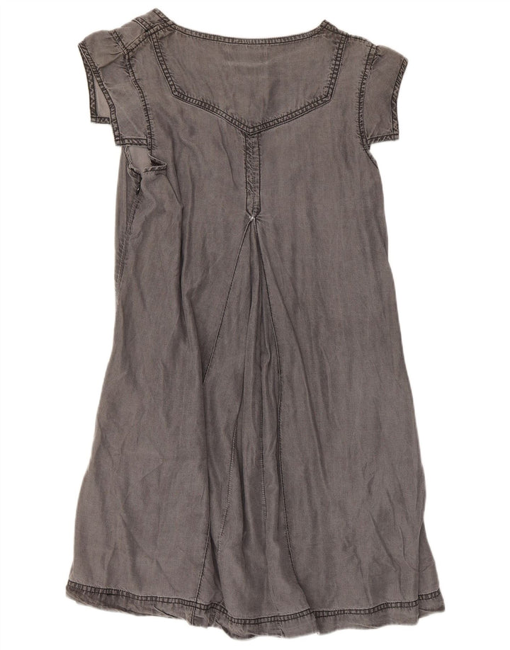 Ted Baker Γυναικείο φόρεμα σε γραμμή Α Νούμερο 2 Small Grey Lyocell