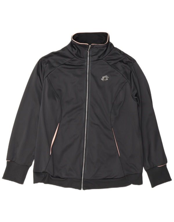 Γυναικεία αθλητική φόρμα Lotto Top Jacket UK 20 2XL Grey Polyester