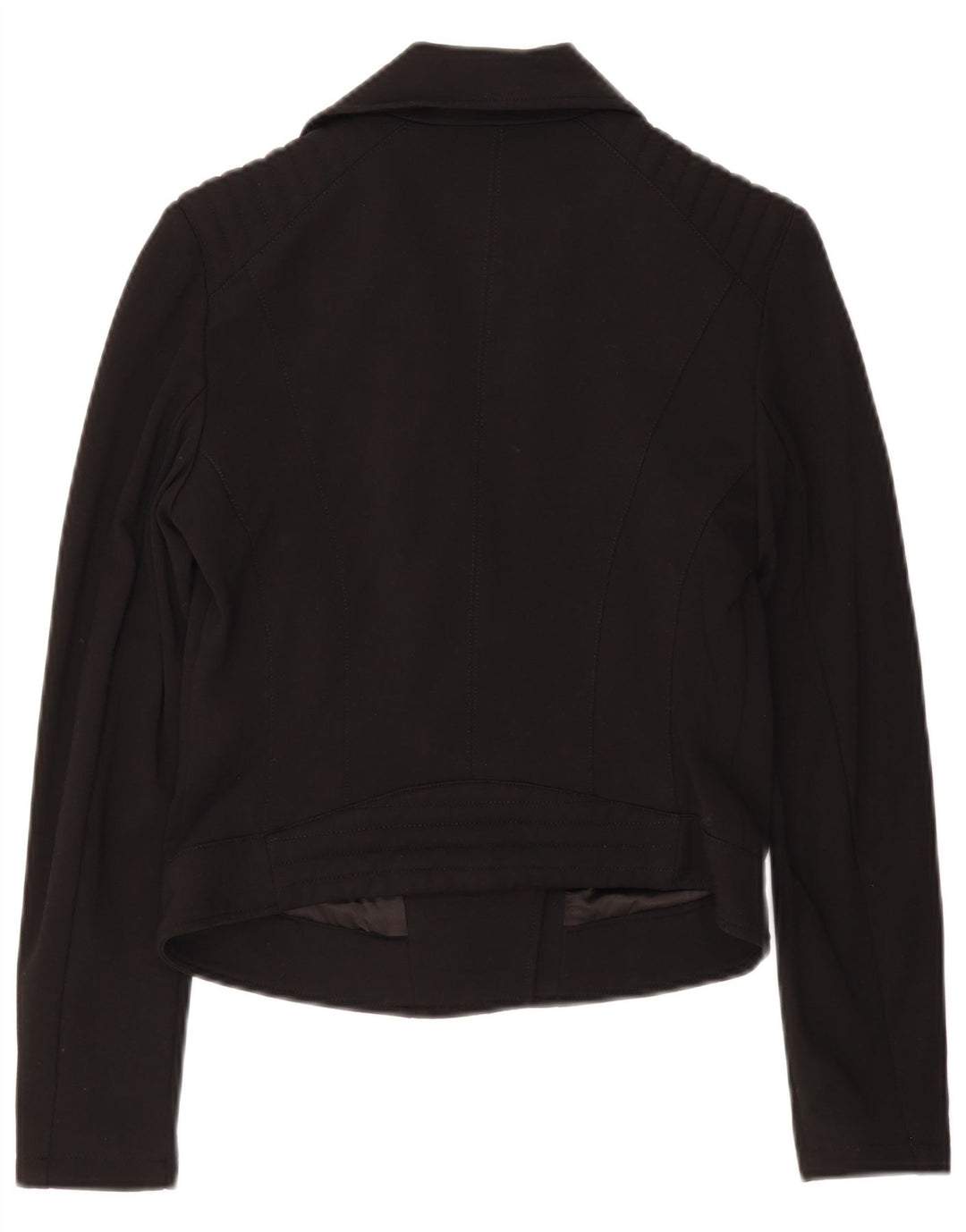 Guess Γυναικείο Μπουφάν Blazer Full Zip UK 8 Small Black Viscose