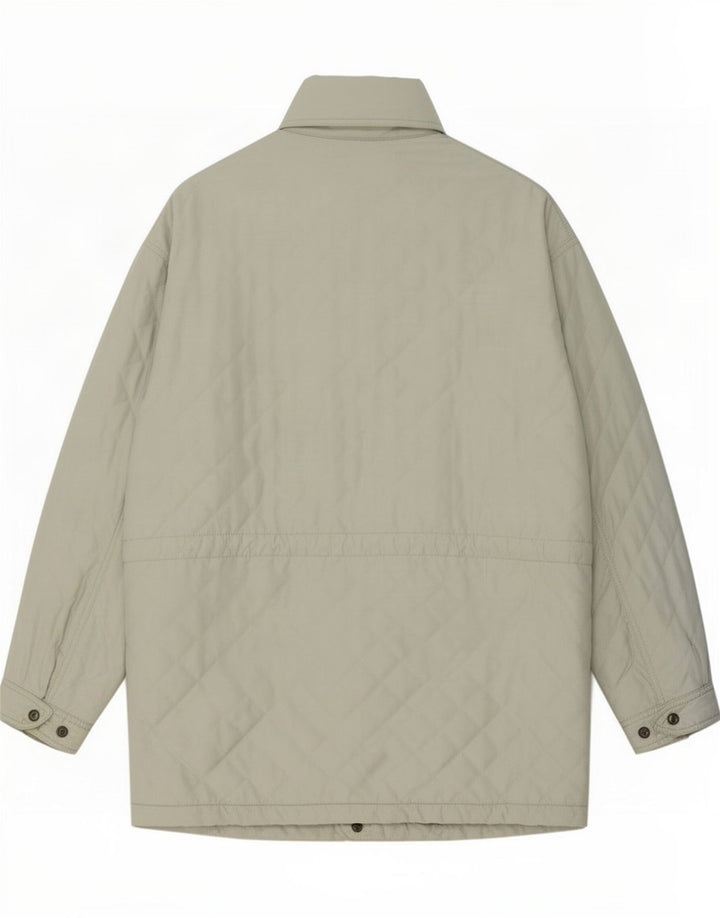 Think Pink Mens Quilted Jacket UK 42 XL Grey