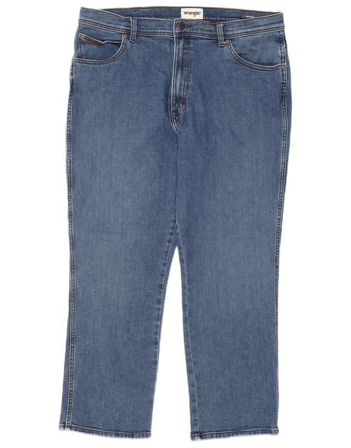 Wrangler Ανδρικό Texas Straight Jeans W38 L30 Μπλε βαμβακερό