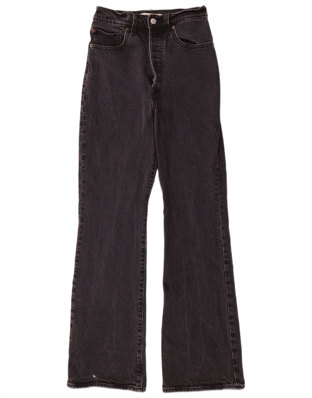 Γυναικείο ψηλό ψηλό τζιν Levi's Bootcut W27 L31 Γκρι βαμβακερό
