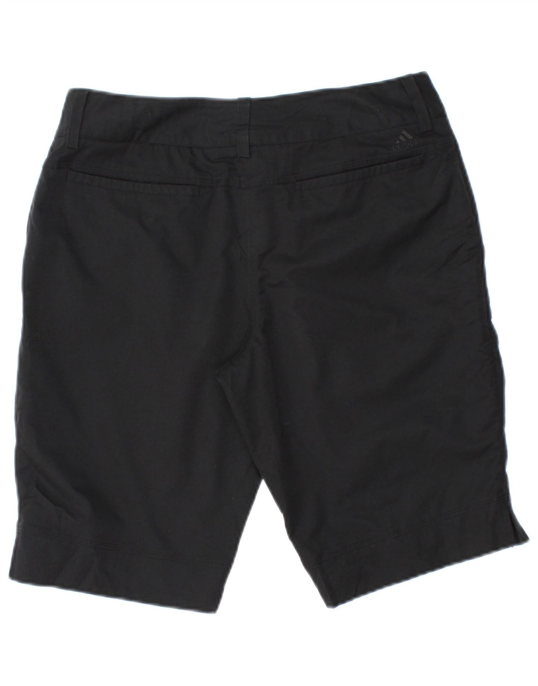 Γυναικείο σορτς Chino ADIDAS Climalite UK 6 XS W30 μαύρο πολυεστέρα