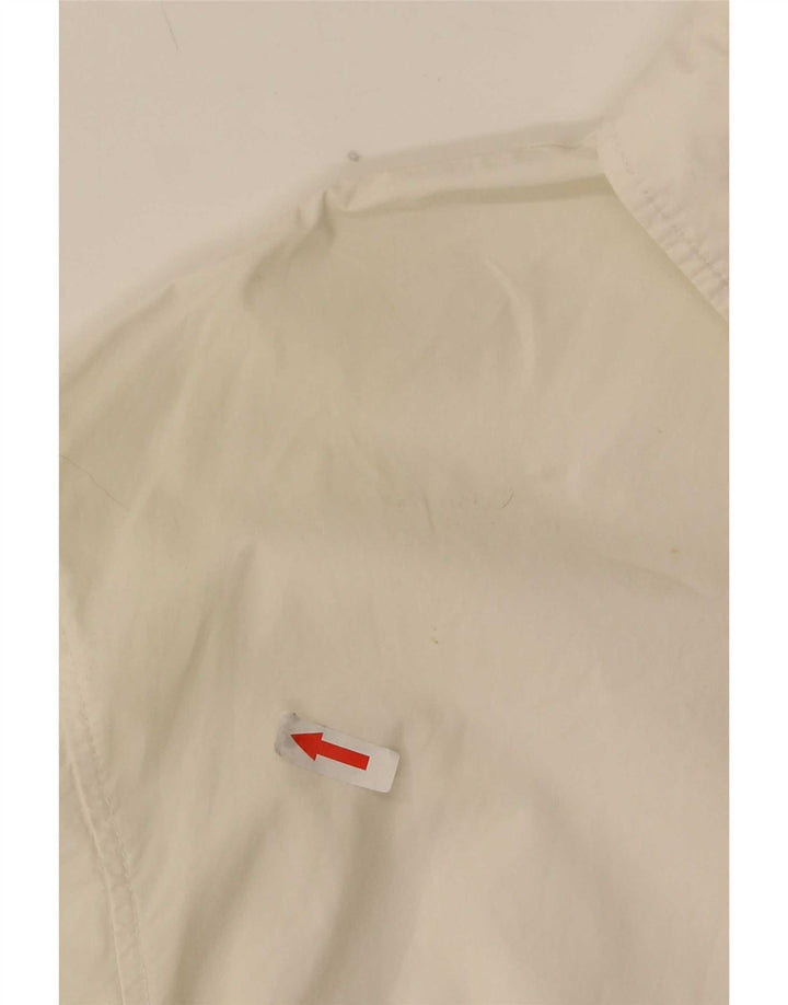 Zara Γυναικείο πουκάμισο Oversized UK 14 Μεσαίο λευκό βαμβακερό