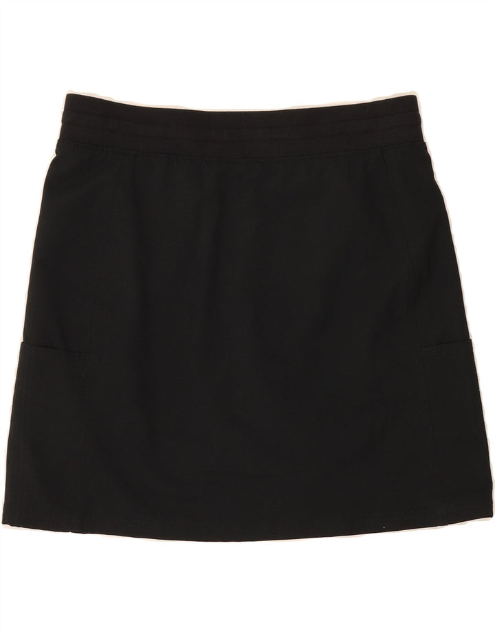 LEE Womens Riders Skort US 12 Large  Black Polyester Vintage Lee and Second-Hand Lee from Messina Hembry 