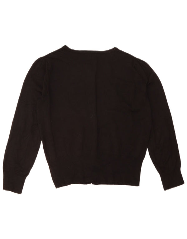 Marks & Spencer Γυναικεία ζακέτα Crop UK 14 μεγάλη μαύρη βισκόζη