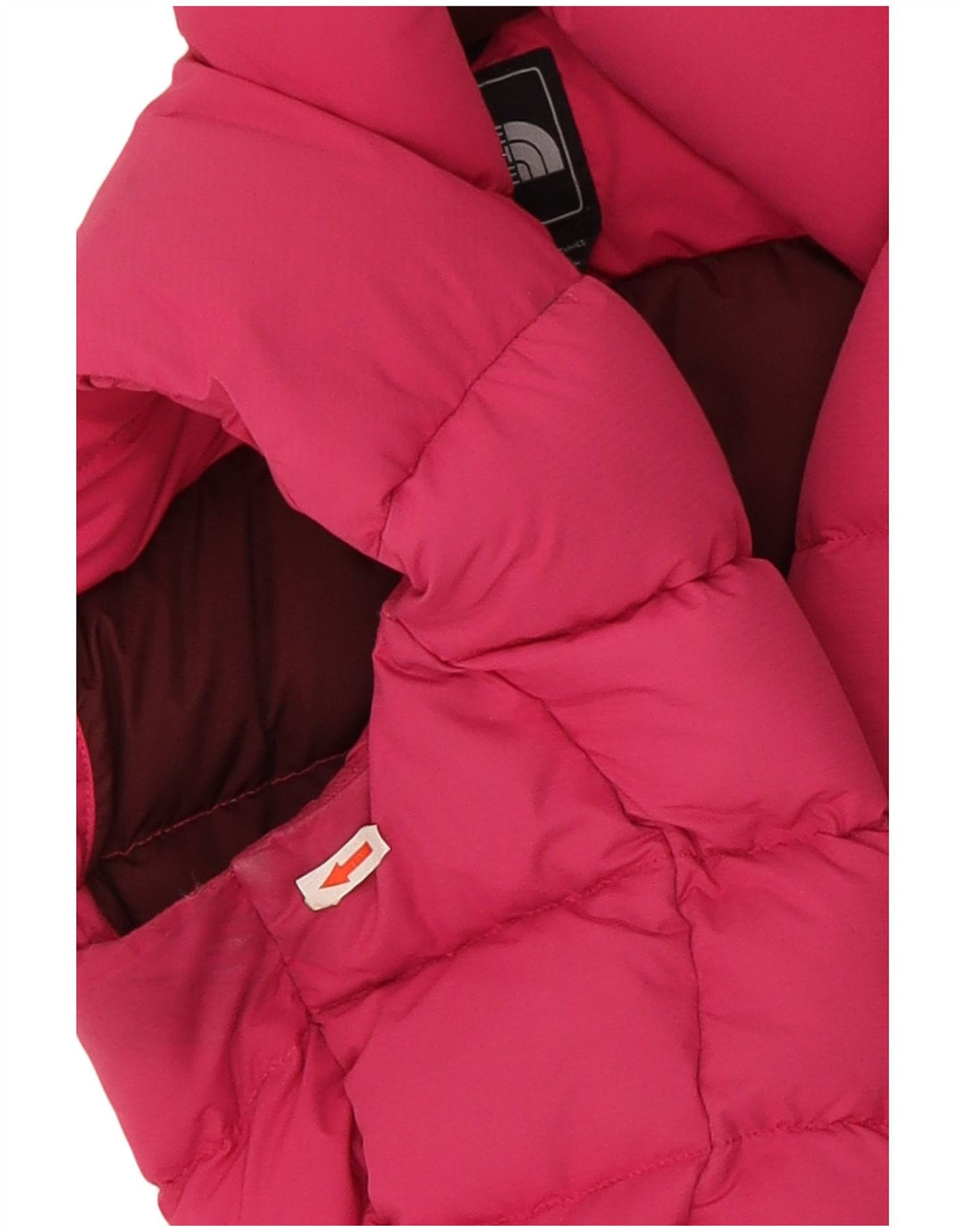 The North Face Γυναικεία padded Gilet UK 10 Small Pink Polyester